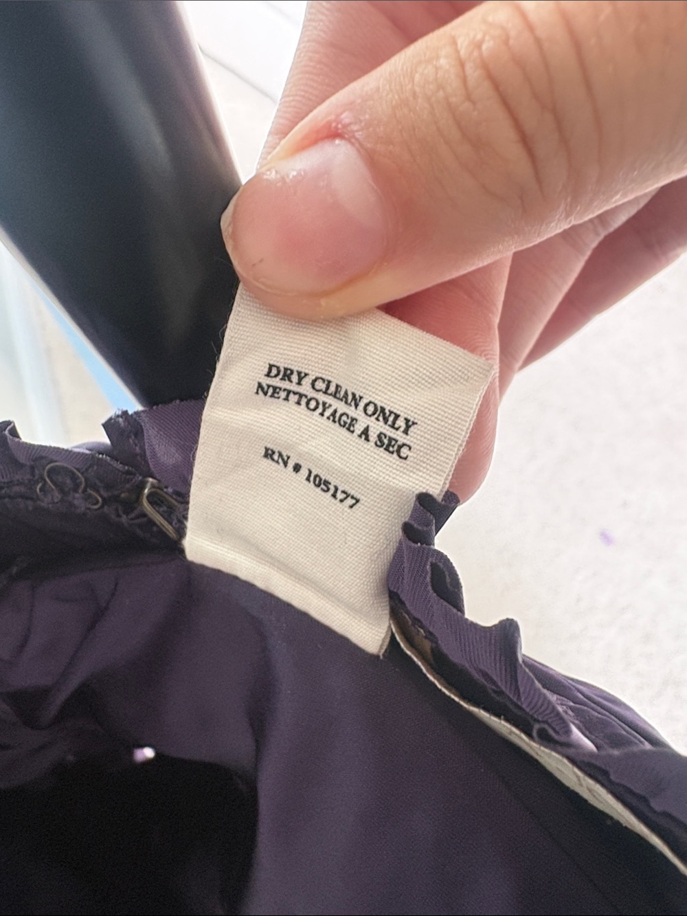 Ulla Johnson Mia Ruched Satin Peplum Blouse in Purple - Picture 10 of 10